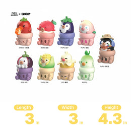 IA Toys Penpot x Pupu Aliens Pupu Farm Blind Box Display (Case of 8)
