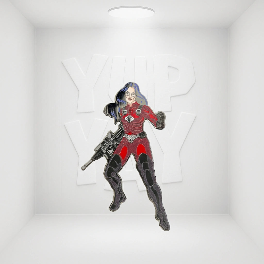 Icon Heroes G.I. Joe - Destro X Baroness Retro Pin