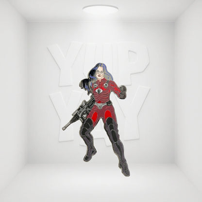 Icon Heroes G.I. Joe - Destro X Baroness Retro Pin