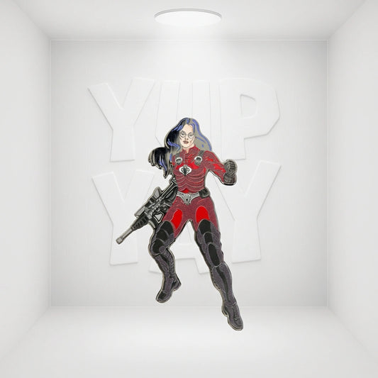 Icon Heroes G.I. Joe - Destro X Baroness Retro Pin