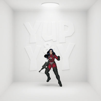 Icon Heroes G.I. Joe - Destro X Baroness Retro Pin