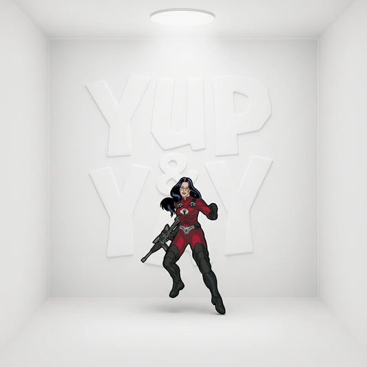 Icon Heroes G.I. Joe - Destro X Baroness Retro Pin