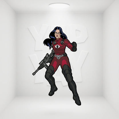 Icon Heroes G.I. Joe - Destro X Baroness Retro Pin