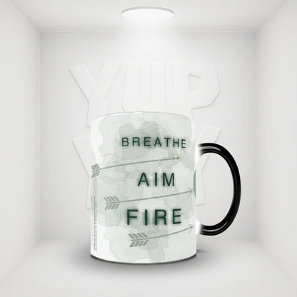 Morphings Mugs Arrow (Breathe Aim Fire) 11-oz. Heat-Sensitive Mug