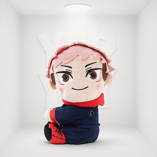 Jujutsu Kaisen Anime Yuji Itadori Plush doll treasure toy Collection glad I2
