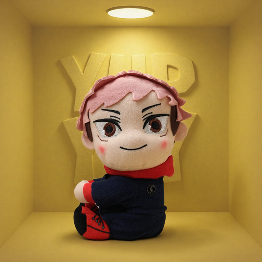 Jujutsu Kaisen Anime Yuji Itadori Plush doll treasure toy Collection glad I2