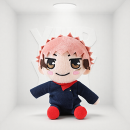Jujutsu Kaisen Yuji Itadori SEGA 6" Plush Sitting