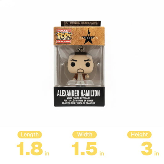 Funko Pop Keychain! Hamilton - Alexander Hamilton