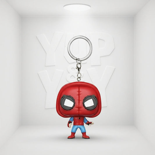 Funko Pop Keychain! Spider-Man (Homemade Suit)