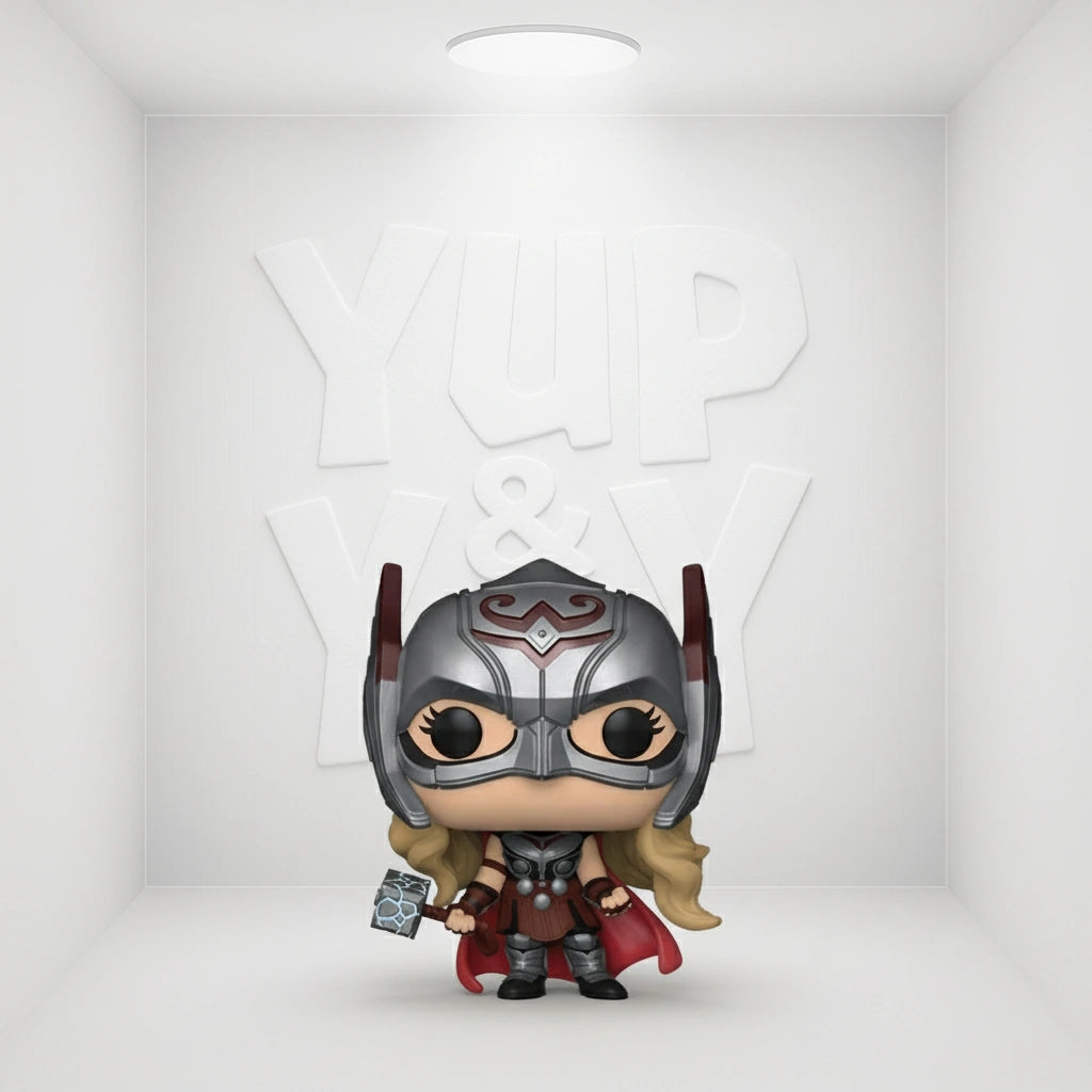 Funko Pop Keychain! Thor Love and Thunder - Mighty Thor