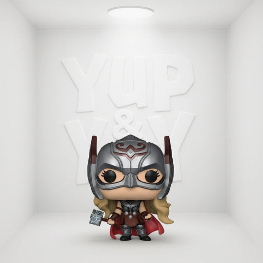 Funko Pop Keychain! Thor Love and Thunder - Mighty Thor