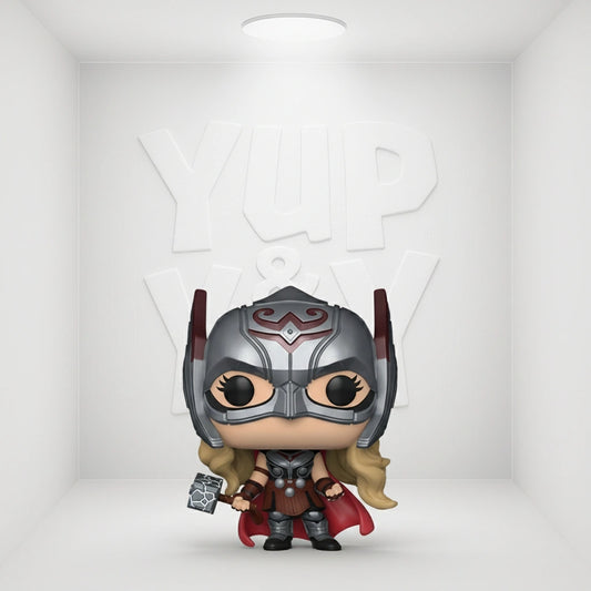 Funko Pop Keychain! Thor Love and Thunder - Mighty Thor
