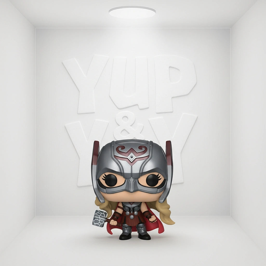 Funko Pop Keychain! Thor Love and Thunder - Mighty Thor