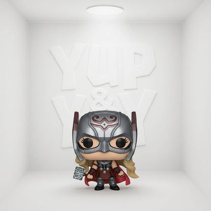 Funko Pop Keychain! Thor Love and Thunder - Mighty Thor