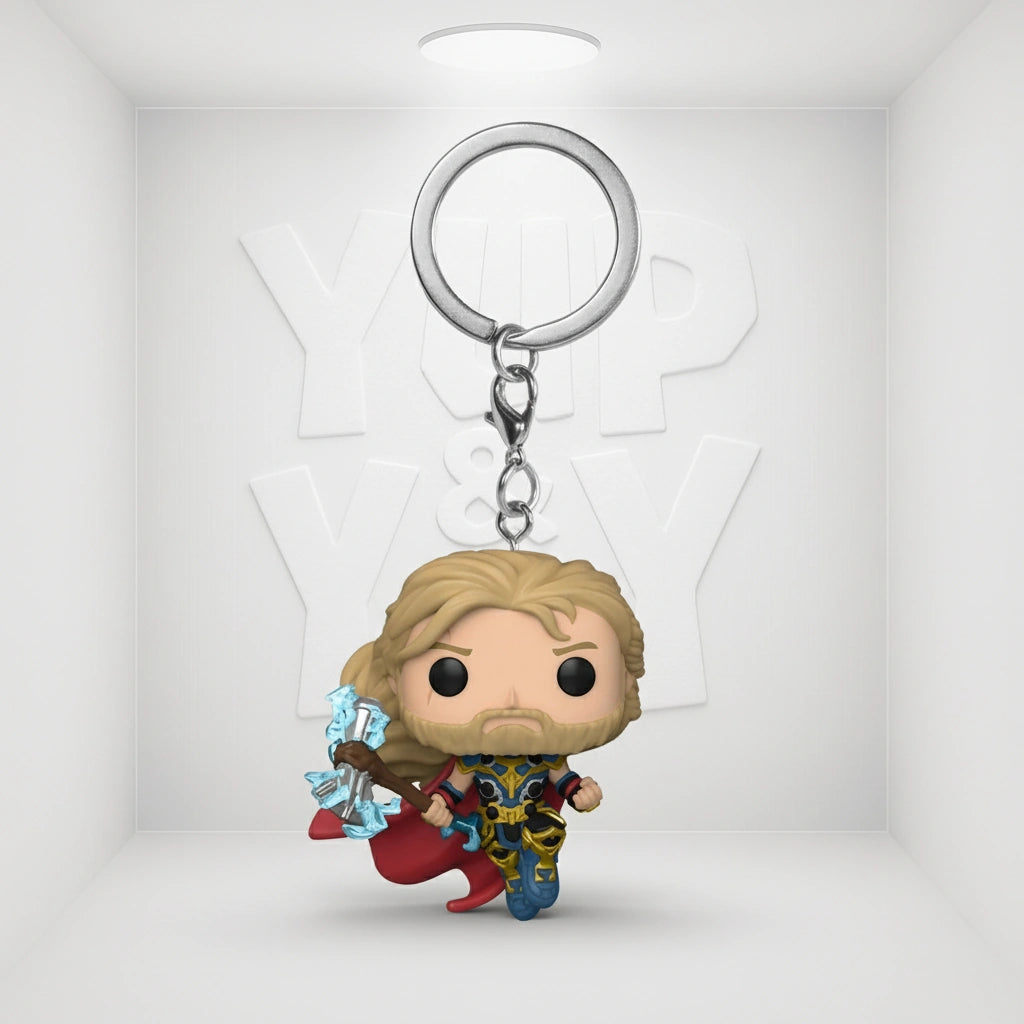 Funko Pop Keychain! Thor Love and Thunder - Thor