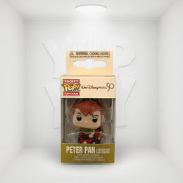 Funko Pop! Keychains: Walt Disney World 50th Anniversary - Peter on the Peter Pan's Flight Attraction