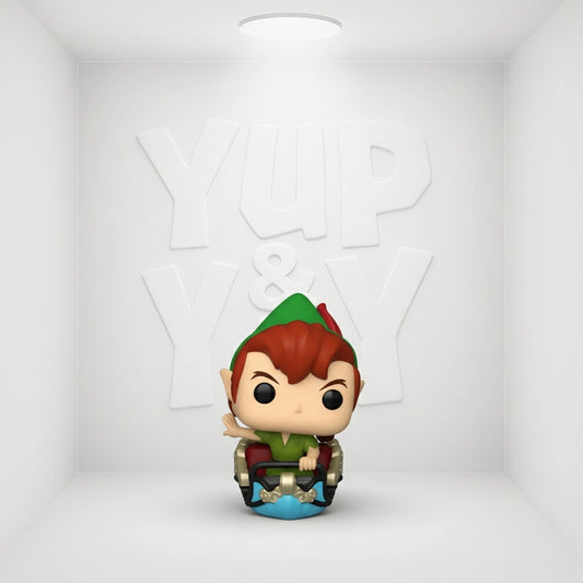 Funko Pop! Keychains: Walt Disney World 50th Anniversary - Peter on the Peter Pan's Flight Attraction