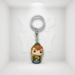 Funko Pop! Keychains: Walt Disney World 50th Anniversary - Peter on the Peter Pan's Flight Attraction
