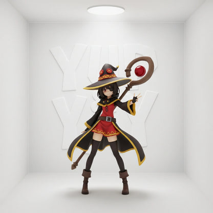 Chara-Ani CAworks Megumin: Anime Opening Edition 1/7 Figure - KONO SUBARASHII SEKAI NI SYUKUFUKU WO!