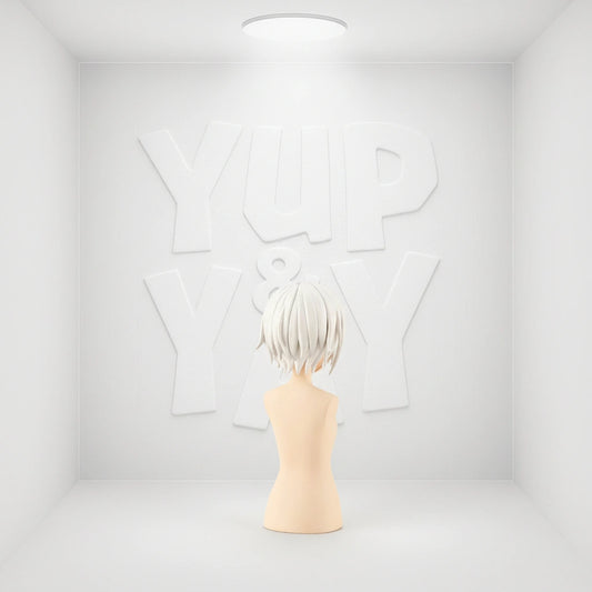 Kotobukiya Sousai Shojo Teien - Short Wig Brown & White Model Kit