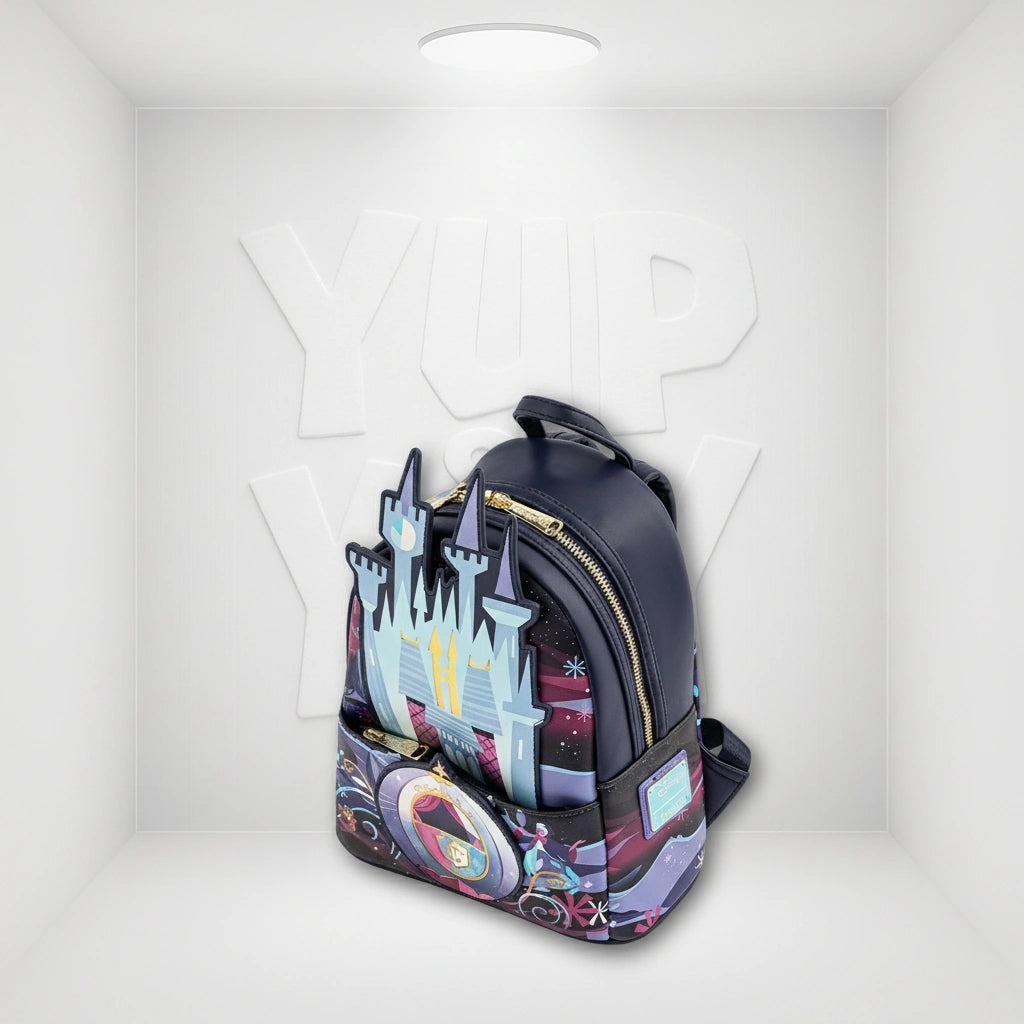 Loungefly Disney Cinderella Castle Series Mini Backpack