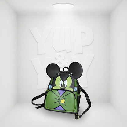Loungefly Disney Glow in the Dark Mickey Mouse Frankenstein Mini Backpack