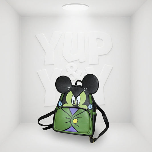 Loungefly Disney Glow in the Dark Mickey Mouse Frankenstein Mini Backpack