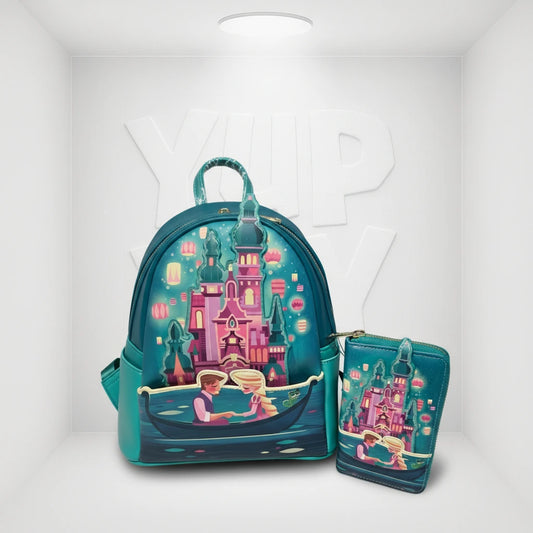 Loungefly Disney Tangled Princess Castle Mini Backpack