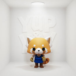 Loyal Subjects Aggretsuko - Red Aggretsuko (w/ Headphones)