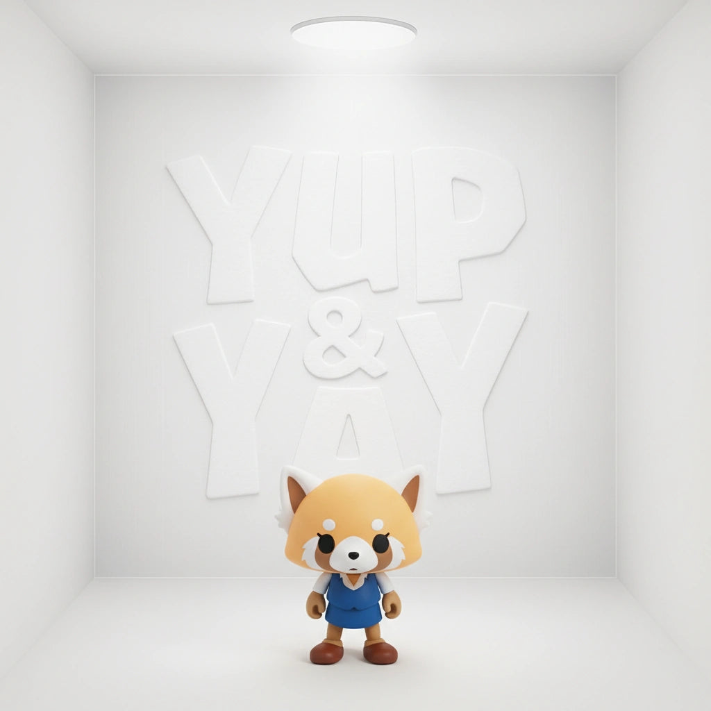 Loyal Subjects Aggretsuko - Red Aggretsuko (w/ Headphones)