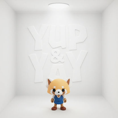 Loyal Subjects Aggretsuko - Red Aggretsuko (w/ Headphones)