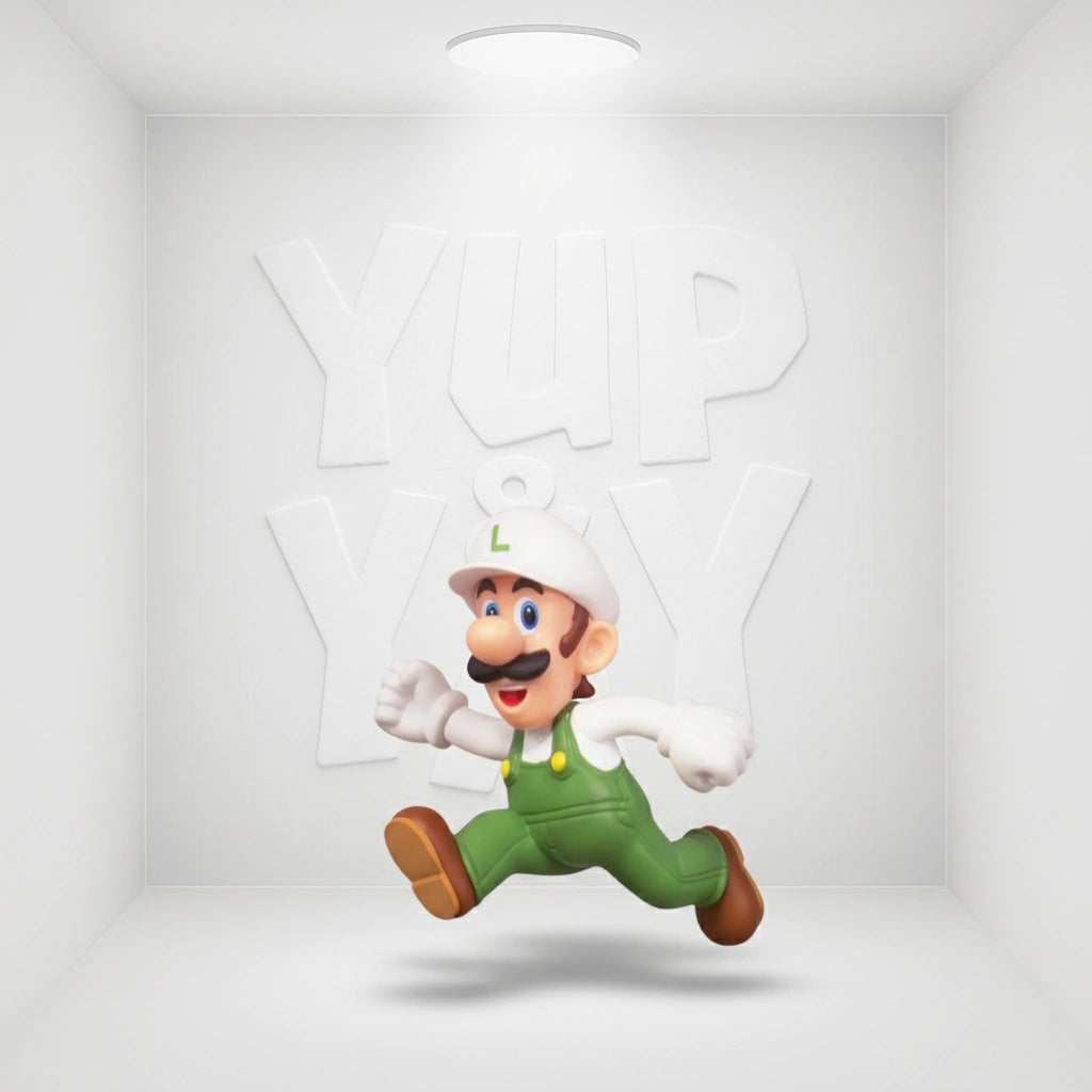 Jakks World of Nintendo: Super Mario 2-1/2 Minifigure - Fire Mario