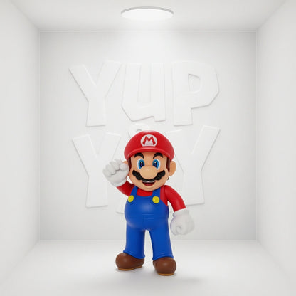 Jakks World of Nintendo: Super Mario 2-1/2 Minifigure - Fire Mario