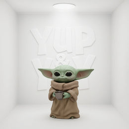 Funko POP! Vinyl Star Wars: The Mandalorian The Child with Cup Figure #378