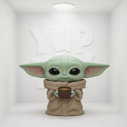 Funko POP! Vinyl Star Wars: The Mandalorian The Child with Cup Figure #378