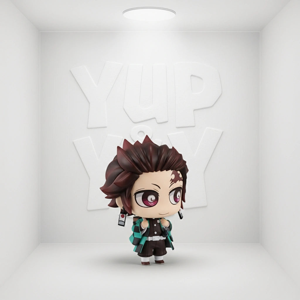 MegaHouse Chimimega Buddy Series Tanjiro Kamado and Nezuko Figure