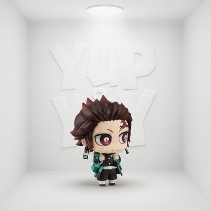 MegaHouse Chimimega Buddy Series Tanjiro Kamado and Nezuko Figure