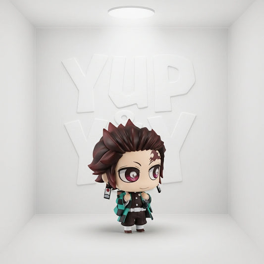 MegaHouse Chimimega Buddy Series Tanjiro Kamado and Nezuko Figure