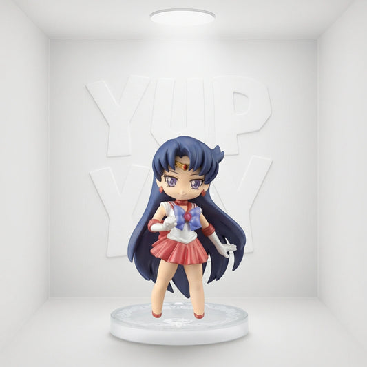 Sailor Moon 2 Inch Mini Figurine Crystal Figures For Girls Series - Chibo Moon