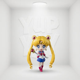 Sailor Moon 2 Inch Mini Figurine Crystal Figures For Girls Series - Chibo Moon