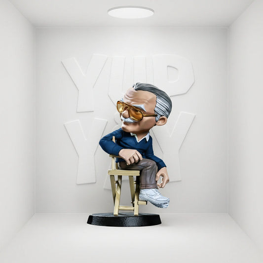 Iron Studios MiniCo Vinyl Statue: Marvel - Stan Lee (Limited Edition Ver.)