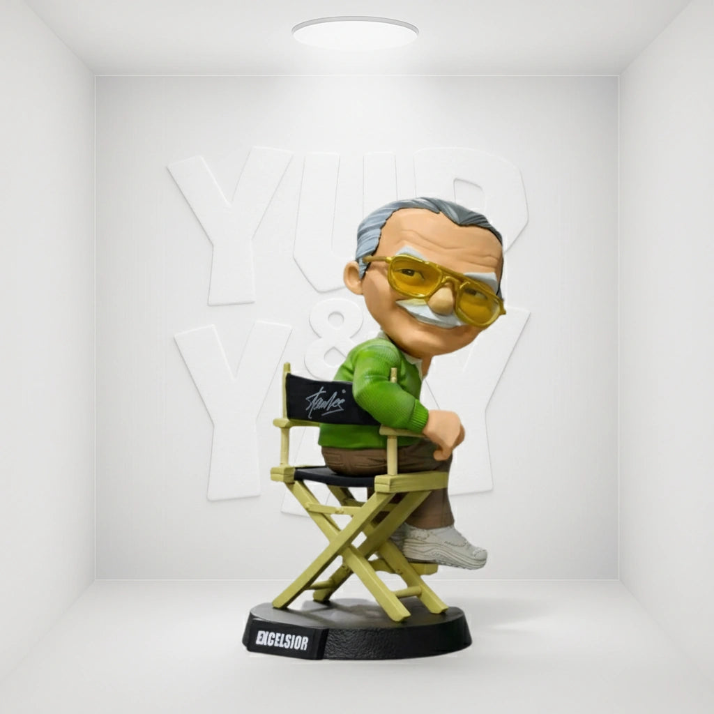 Iron Studios MiniCo Vinyl Statue: Marvel - Stan Lee (Limited Edition Ver.)