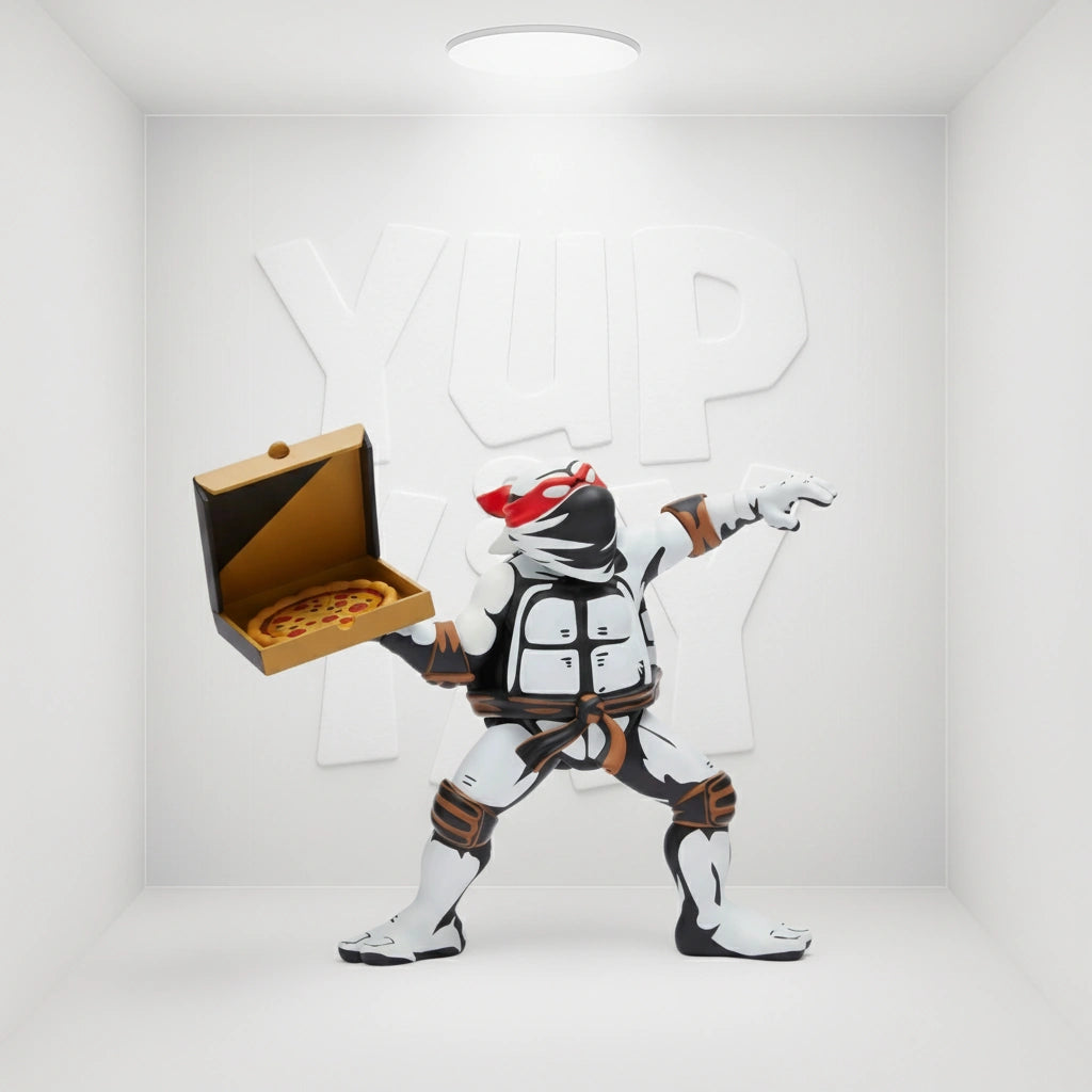 Mighty Jaxx TMNT - Pizza Bomber Raphael