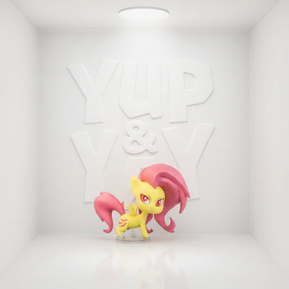 My Little Pony x WeLoveFine - Fluttershy Chibi Figure (Pink)