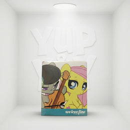 My Little Pony x WeLoveFine - Fluttershy Chibi Figure (Pink)