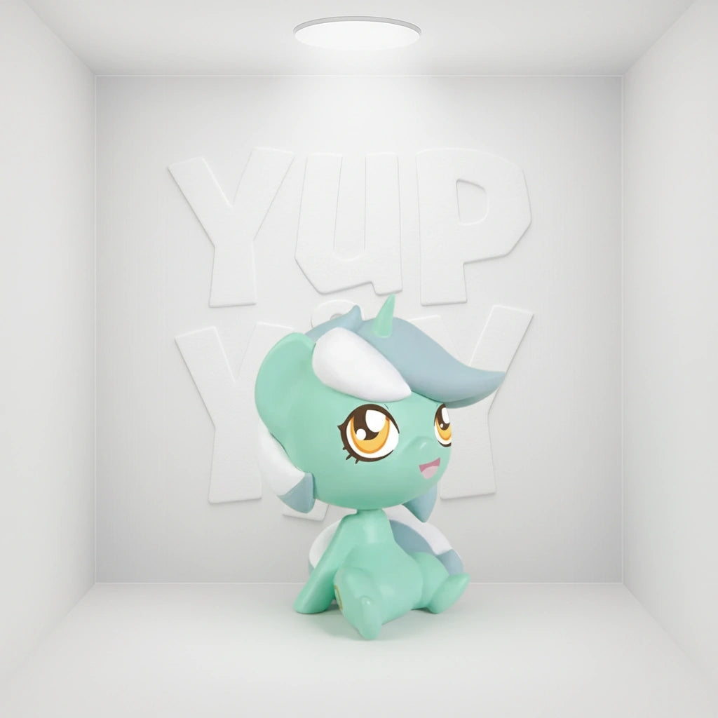My Little Pony x WeLoveFine - Lyra Chibi Figure (Aqua)