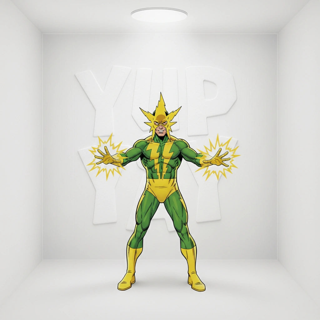 Marvel: Legends Retro Electro Kids Toy Action Figure