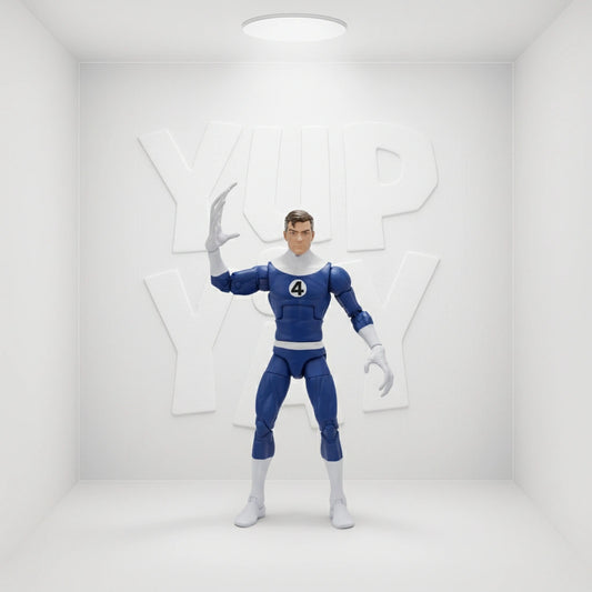 Hasbro Marvel Legends Series Retro Fantastic Four Mr. Fantastic 6-inch Action Figure Toy