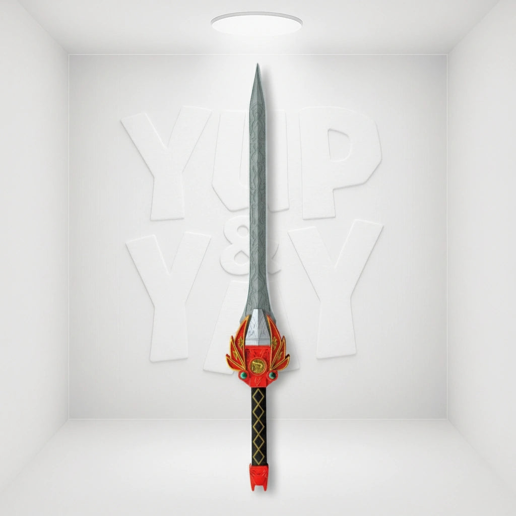 Mighty Morphin Lightning Collection Red Ranger Power Sword Role Play Toy