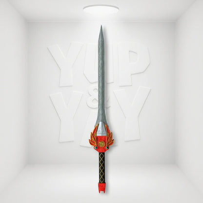 Mighty Morphin Lightning Collection Red Ranger Power Sword Role Play Toy